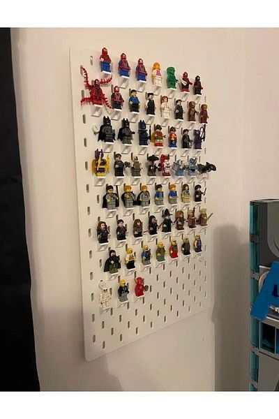 KARAHASANOĞLU MAKİNE Skadis Lego Figure Stand 4 Pieces