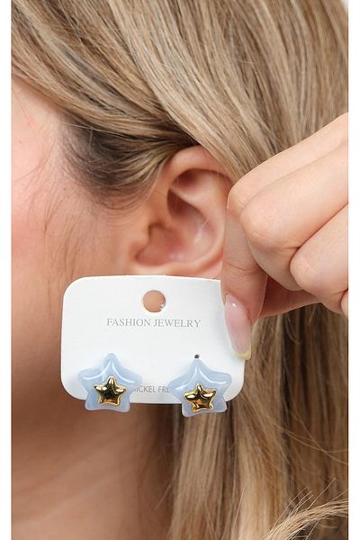 Jack Ferrero Colorful Steel Women's Earrings