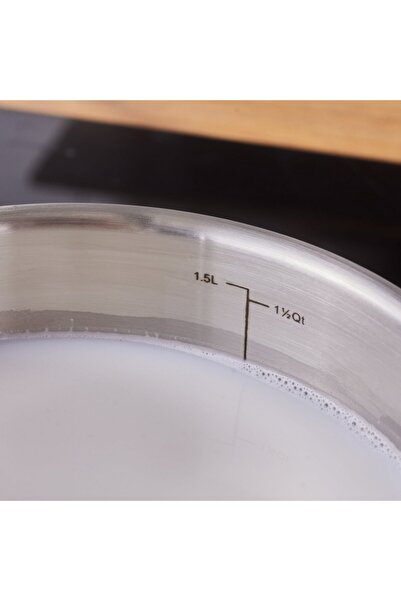 Karaca Elite Edelstahl Milchkanne 14 cm 1,6 L