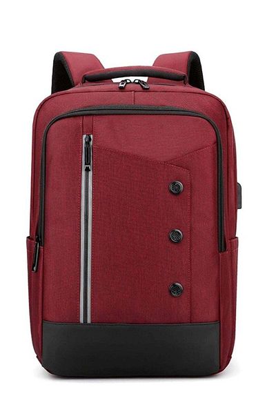 huitich Multifunctional Waterproof Travel Bag with Large Capacity for School and Outdoor Exploration Red