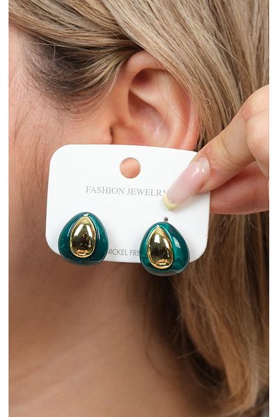 Jack Ferrero Colorful Steel Women's Earrings