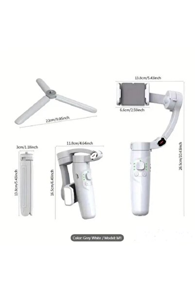 MERAK ONE Merak One M1 3-Axis Smartphone Stabilizer