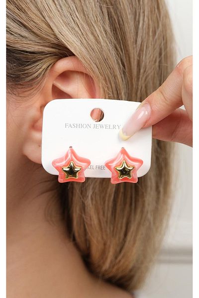 Jack Ferrero Colorful Steel Women's Earrings
