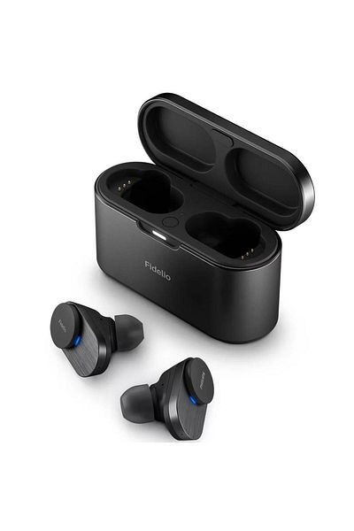 Philips Casti True Wireless Philips Fidelio, ANC, Microfon, Bluetooth (Negru)