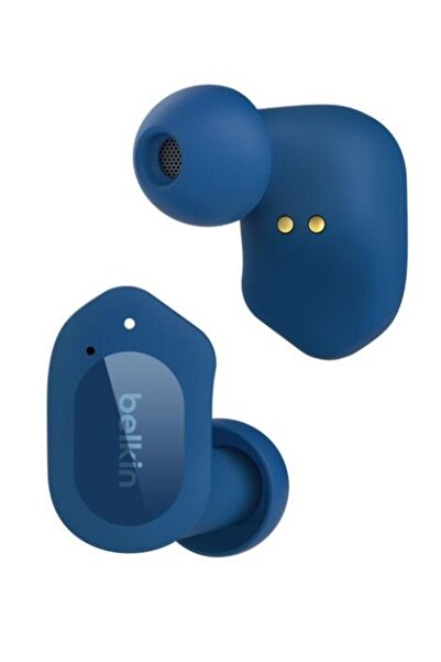 Belkin Casti True Wireless Belkin SoundForm Play, Bluetooth, Impermeabil IPX5 (Albastru)
