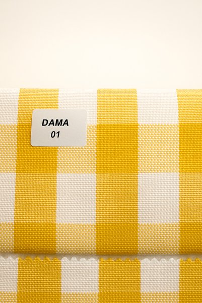 Lavanderi DAMA DESEN DÖŞEMELİK KUMAŞ GÜNEŞ DAYANIMLI SU İTİCİ KUMAŞ DIŞ MEKAN
