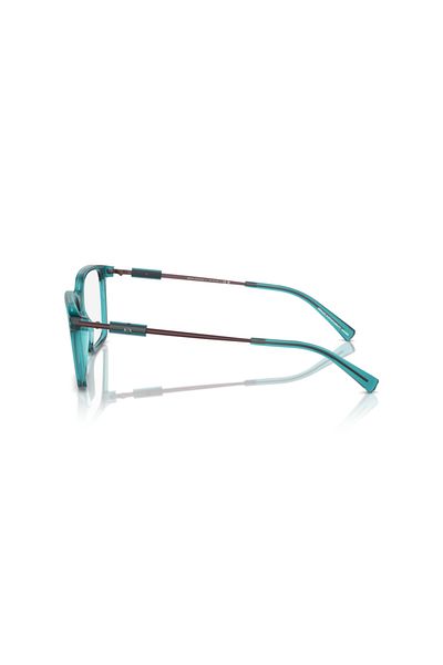 Armani Exchange Woman Pillow Eyeglasses- Ax 3113 - Lense Size:54mm - Shiny Transparent Brown