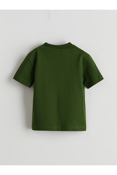 LC Waikiki Crew Neck Printed Baby Boy T-Shirt