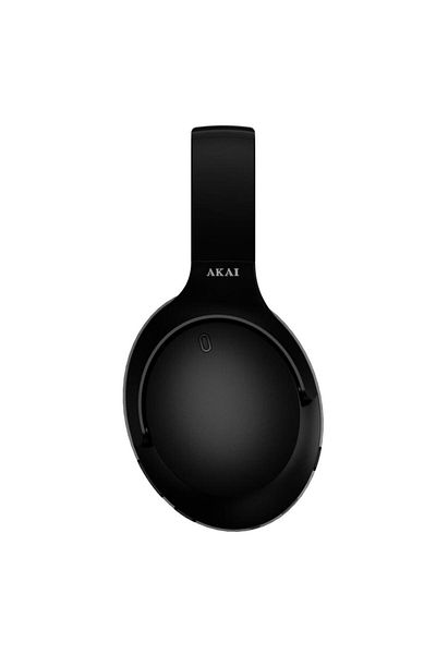 AKAI Casti cu microfon Akai BTH-P200ANC, Bluetooth (Negru)
