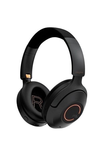 CREATIVE Creative Labs ZEN Hybrid Pro Stereo Wireless Headphones, Over Ear, Bluetooth, ANC, 5 Microphones (Black)