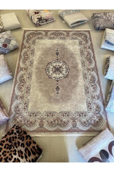 Home Dijital Baskılı Halı Modern Desen Kaymaz Taban Makinede Yıkanabilir Salo...