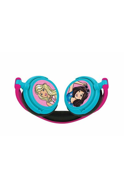 LEXIBOOK Barbie, Lexibook, 3.5mm audio jack wired foldable headphones (Multicolor)