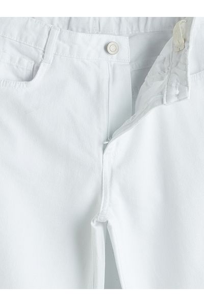 LC Waikiki Straight Fit Stoned Girl's Trousers