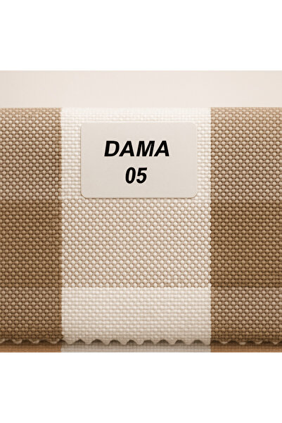 Lavanderi Dama Pattern Upholstery Fabric Garden Furniture Sofa Mattress Pouf Sun Resistant