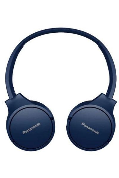 PANASONIC Casti Stereo Wireless PANASONIC RB-HF420BE-A, Extra Bass, On-Ear, Bluetooth 5.0 (Albastru)