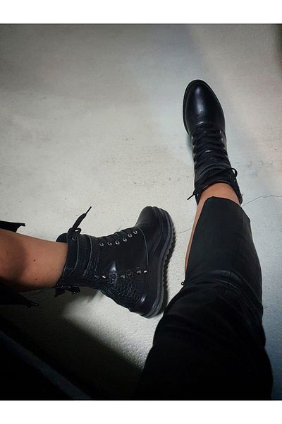 Vanilla Days Alma Croco Boots Tinte