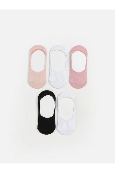 LC Waikiki Girl's Ballerina Socks 5-Pack