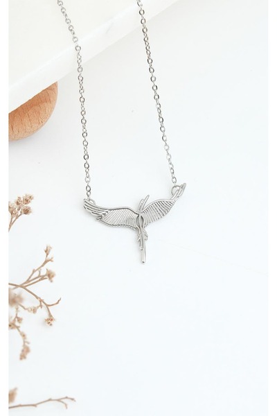 Jack Ferrero GÜMÜŞ KADIN KOLYE (316L ÇELİK)