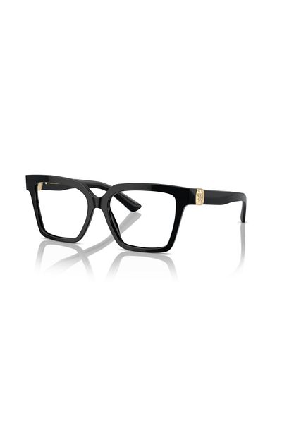 Dolce&Gabbana Dolce & Gabbana Woman Square Eyeglasses- Dg 3395 - Lense Size:51mm - Black