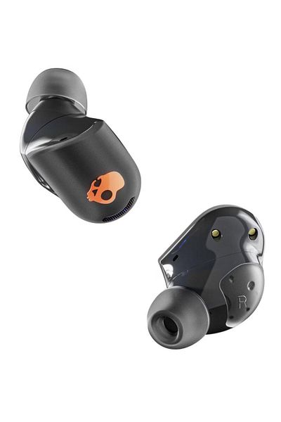 Skullcandy Casti True Wireless Skullcandy Sesh ANC Active, Bluetooth, Multipoint, IP67 (Negru/Portocaliu)