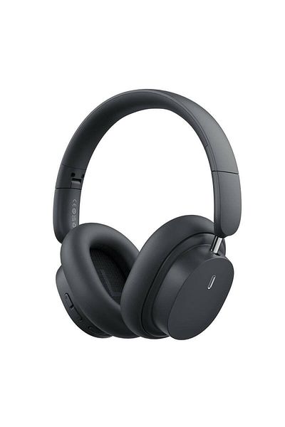 Baseus Casti Stereo Wireless Baseus Bowie D05, Bluetooth, 40mm, Bluetooth 5.3, 600 mAh (Negru)