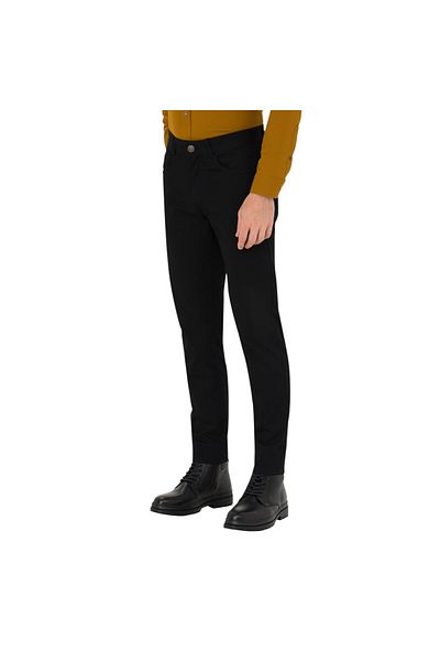 U.S. Polo Assn. Men's Black Canvas / Chino Trousers 1949151
