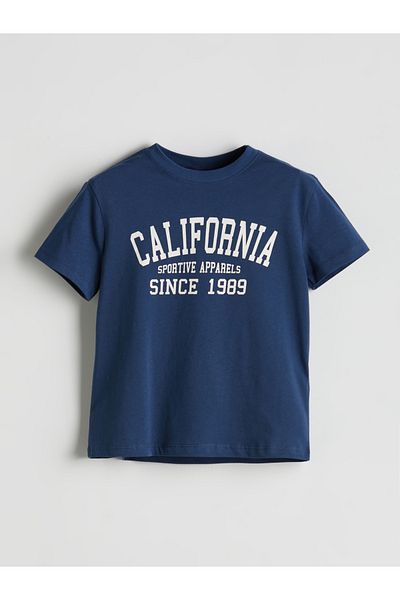 LC Waikiki Crew Neck Printed Boy's T-Shirt