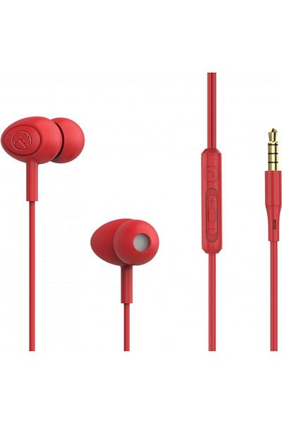TELLUR Casti In-Ear Tellur Basic Gamma, Jack 3.5mm, Microfon (Rosu)