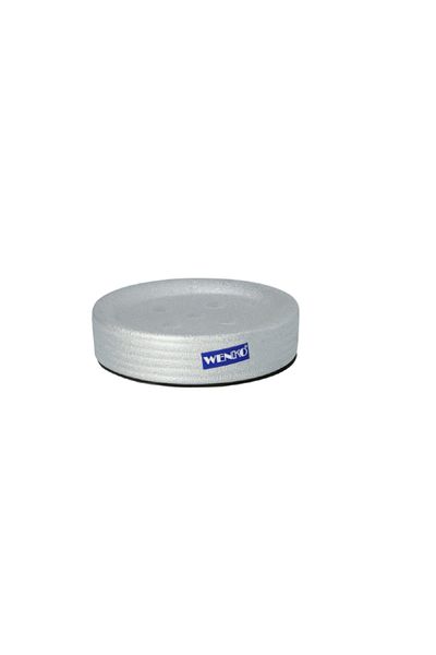 Wenko Ceramic Polaris Juwel Soap Dish Silver