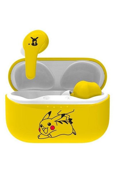 OTL True Wireless Headphones OTL Pokemon Pikachu, Microphone, Bluetooth 5.0 (Yellow)