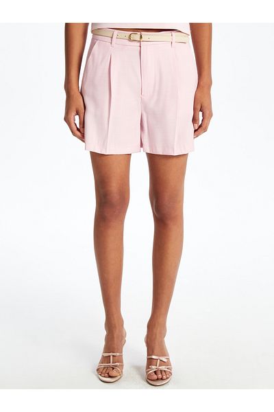 LC Waikiki Women's Shorts with Belted Waist
