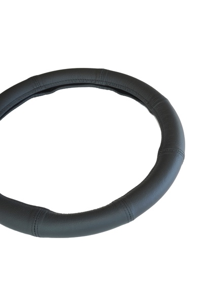 Umbrella Husa Volan Piele Naturala Negru 35-37 Cm