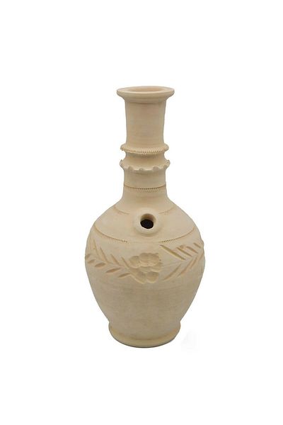Generic قدو فخار فاخر مزخرف صناعة يدوية