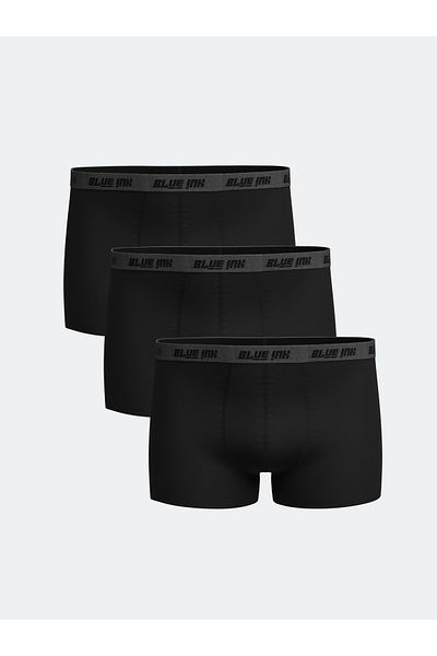 LC Waikiki Standard Fit Cotton Flexible Ανδρικό Boxer 3 τεμαχίων