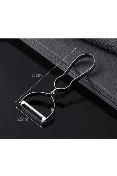 ÇEÇEN HOME Horizontal Peeler Style Kitchen Stainless Steel Double Head Peeler