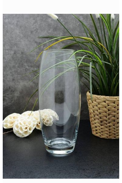 Paşabahçe Botanica Glass Vase 43966 Glass Vase 26cm