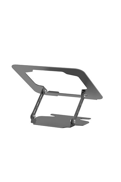 WIWU Zm-901 Foldable Adjustable Notebook and Laptop Stand Silver