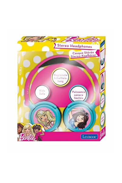 LEXIBOOK Barbie, Lexibook, 3.5mm audio jack wired foldable headphones (Multicolor)