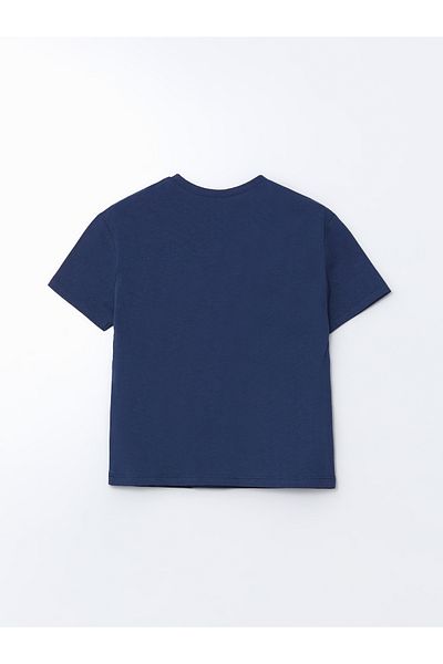 LC Waikiki Crew Neck Printed Boy's T-Shirt