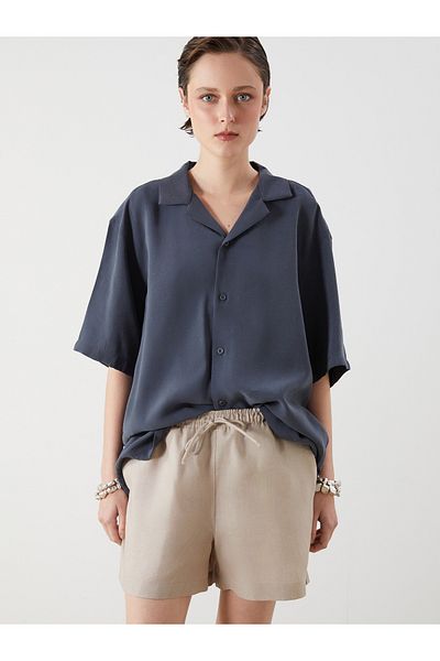 LC Waikiki Regular Fit Short Sleeve Dobby Men's Shirt