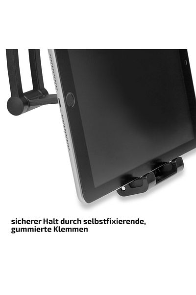 Heyner Suport Auto Flexibil Premium Pentru Tableta Cu Prindere In Tetiera