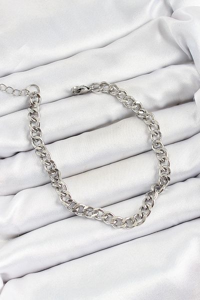 callerrons accessories Silver Color Chain Men's Bracelet - Ebj250620W35765