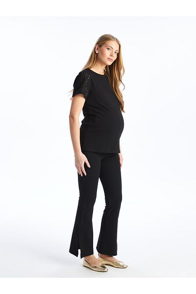 LC Waikiki Pantaloni de maternitate cu picioare drepte spaniole