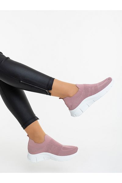 Kalapod Women's pink textile sports shoes Cardia