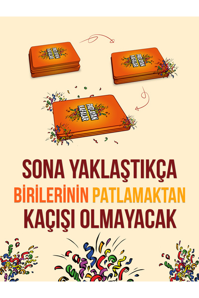 Kuzgun Games Patlayan Kafalar Kart Oyunu