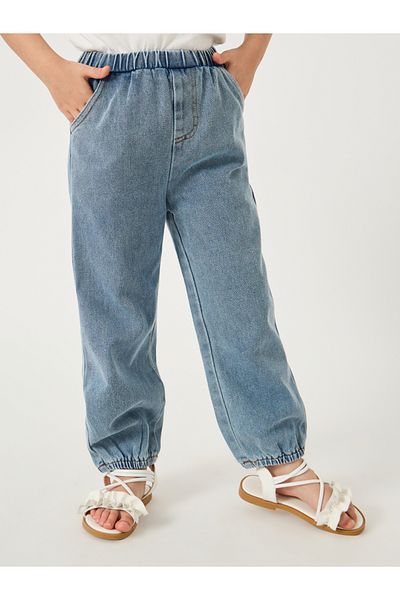 Styli Plain Elasticated Waistband Jogger Jeans