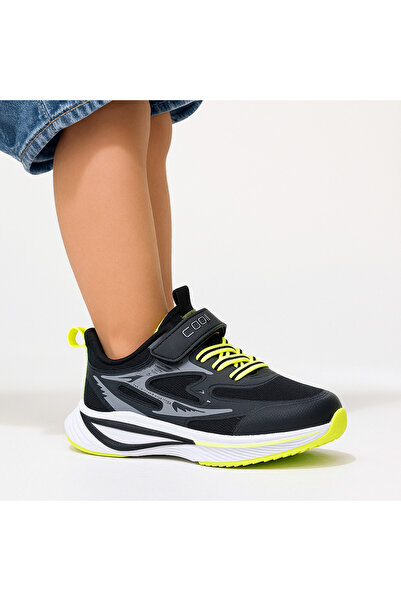 JOJO KIDS Унисекс детски спортни обувки с ортопедична подметка и велкро закопчаване, мрежести маратонки за бягане