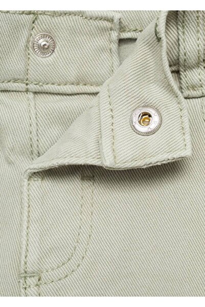 MANGO Baby İşleme detaylı jean pantolon