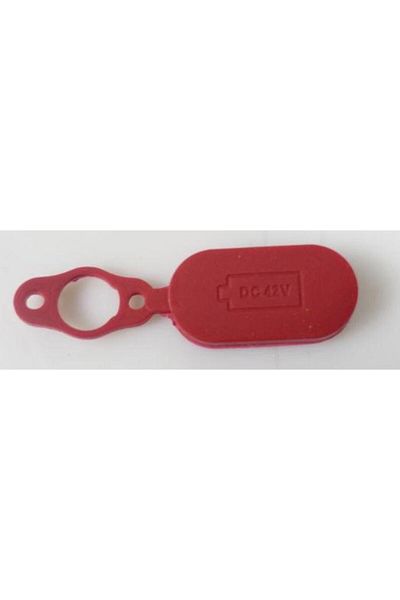 Xiaomi Rubber protection for charging plug compatible with Xiaomi Mijia M365 (Red)
