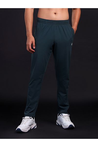 Technosport By Styli Men Grey Solid 4-Way Stretch Track Pants